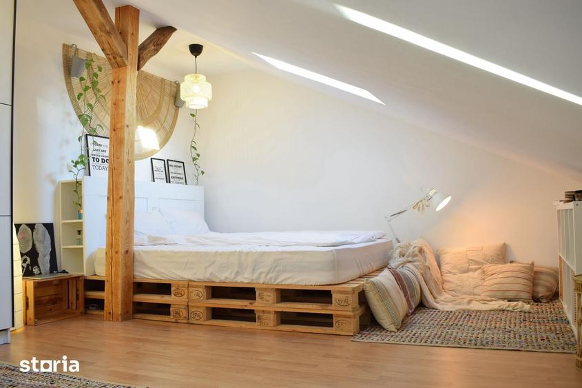 Apartament modern 53 mp pe 2 niveluri - complet utilat Nufaru - 12