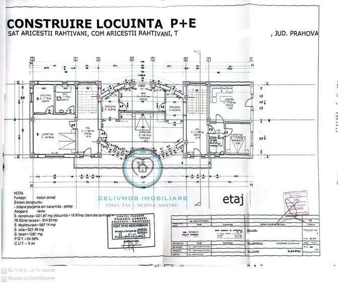 Casă cu 4 camere în Ariceștii Rahtivani