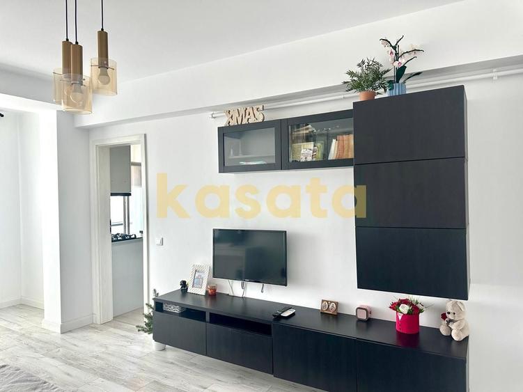 Apartament cu 2 camere semidecomandat, mobilat în Theodor Pallady