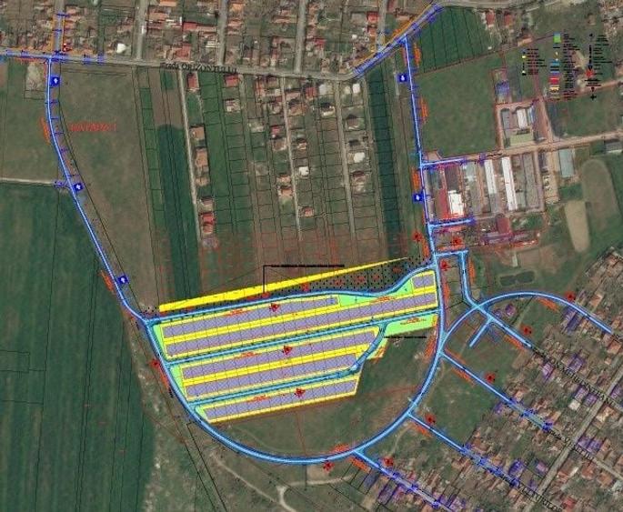Teren de 416 mp, în Bujac