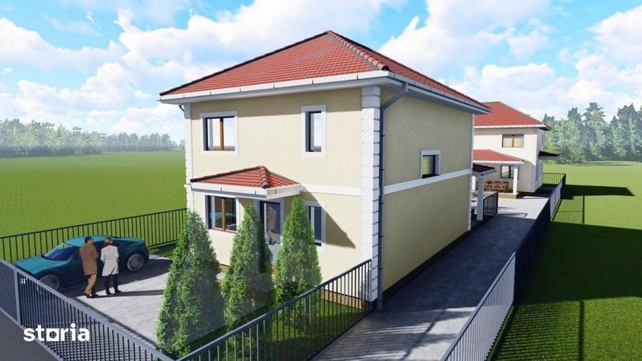 Casă cu Teren 323 Mp în Gușterița