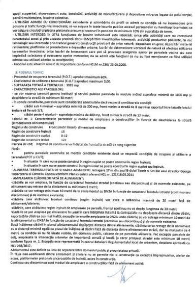 Teren Construcții intravilan de 3995 mp, în Tomis Plus