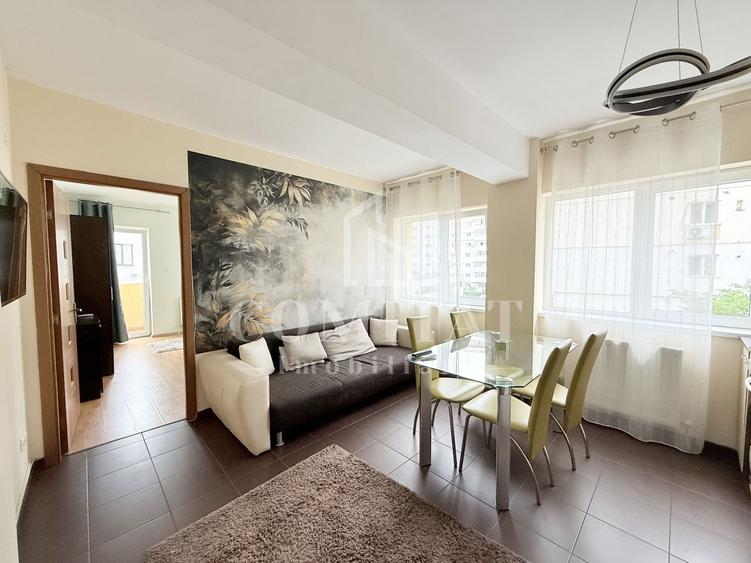 Apartament cu 3 camere semidecomandat, mobilat în Mărăști