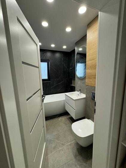 Vand apartament cu 3 camere 78 mp etaj 1 ultrafinisat si mobilat bloc nou Ansamblu Riverland - 8