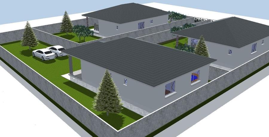 Casă individuală cu 4 camere cu Teren 685 Mp în Ostratu