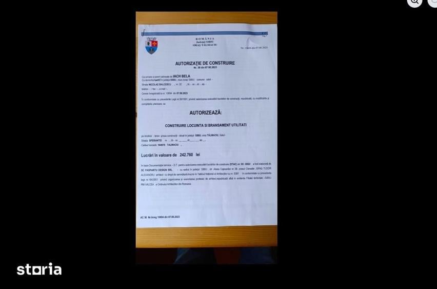 Teren de 1862 mp, în Central