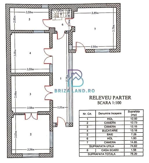 Casă individuală cu 4 camere cu Teren 155 Mp în Bucureștii Noi