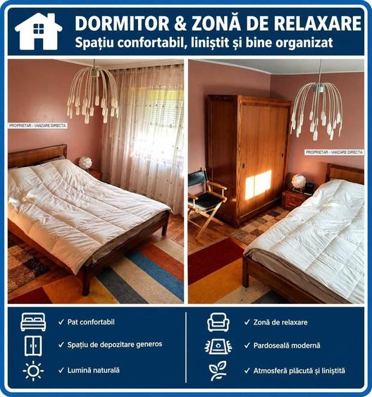 Apartament cu 2 camere semidecomandat în Abator