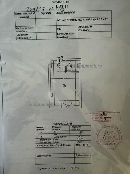 Garsonieră decomandată, mobilată în Dristor