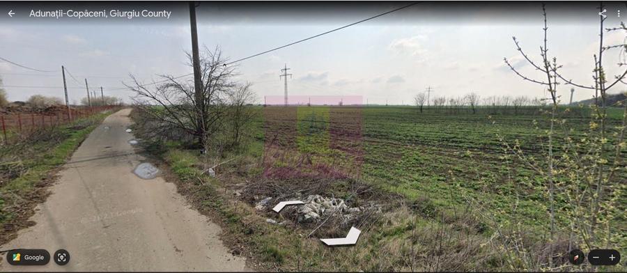 Teren Construcții intravilan de 400000 mp, în Adunații-Copăceni