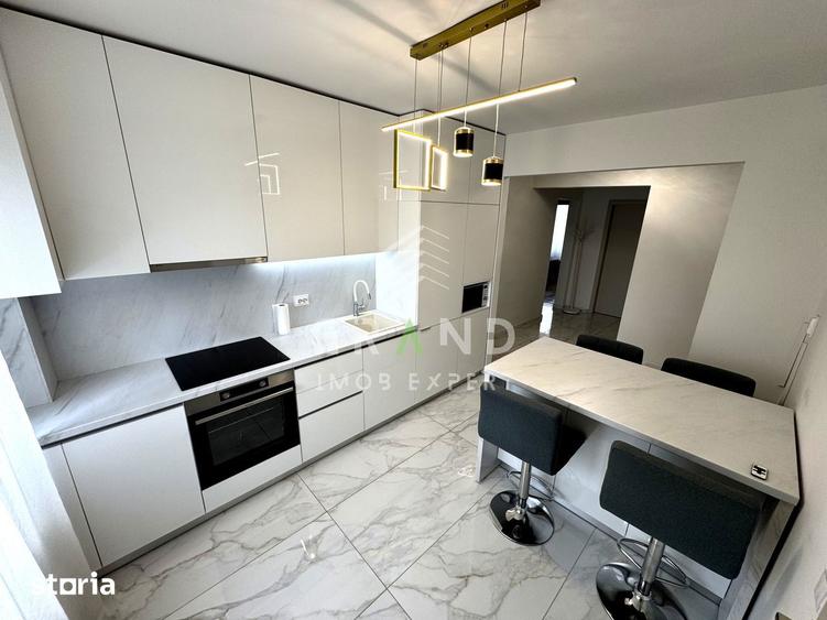 Apartament cu 3 camere decomandat, mobilat în Mărăști