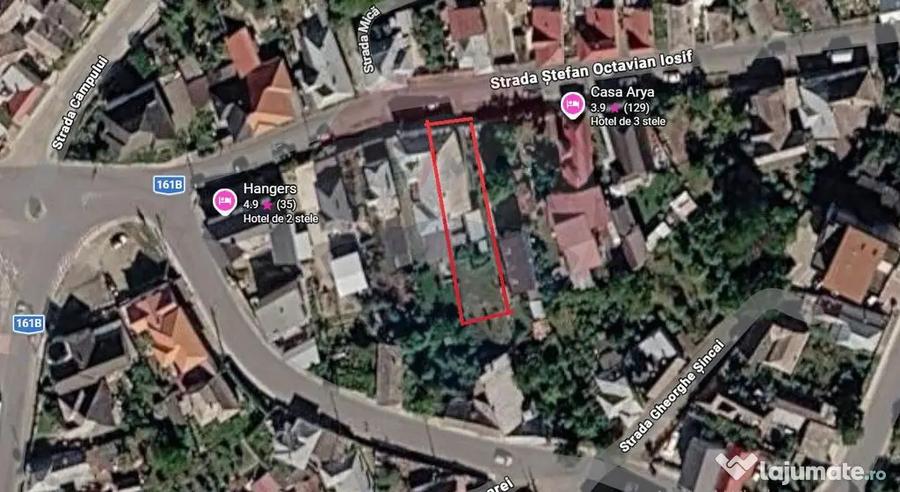 Casă cu 2 camere cu Teren 483 Mp în Central
