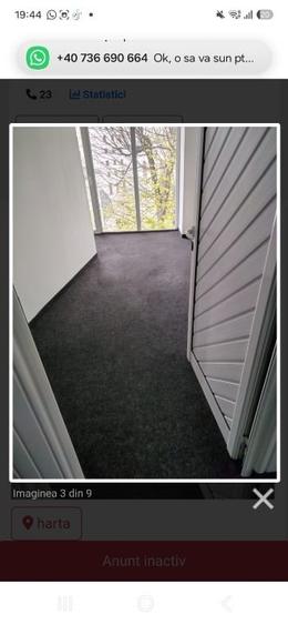 Apartament cu 3 camere semidecomandat în Unirii
