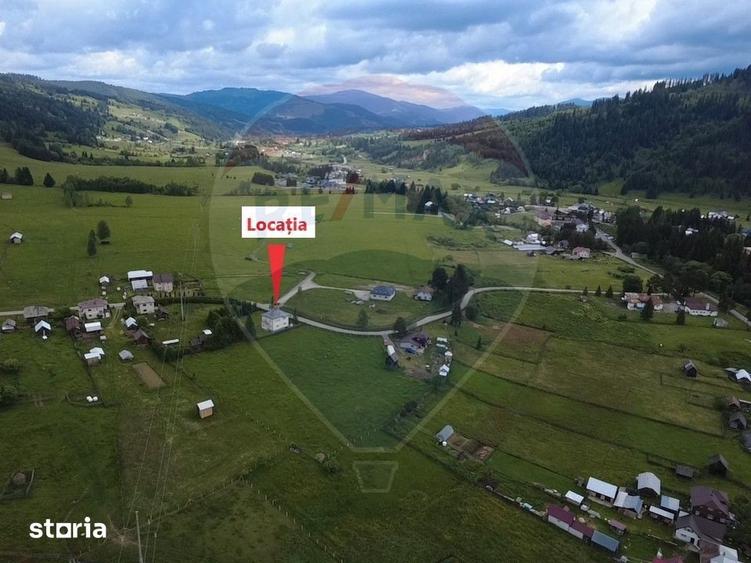 Casă cu 5 camere cu Teren 1056 Mp în Șaru Dornei