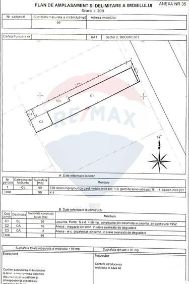 Casă cu 3 camere cu Teren 99 Mp în Vatra Luminoasă