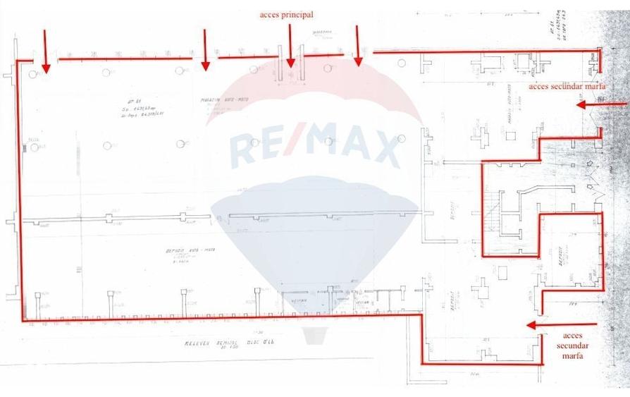 Spațiu comercial, de 904.23 mp, în Zorilor
