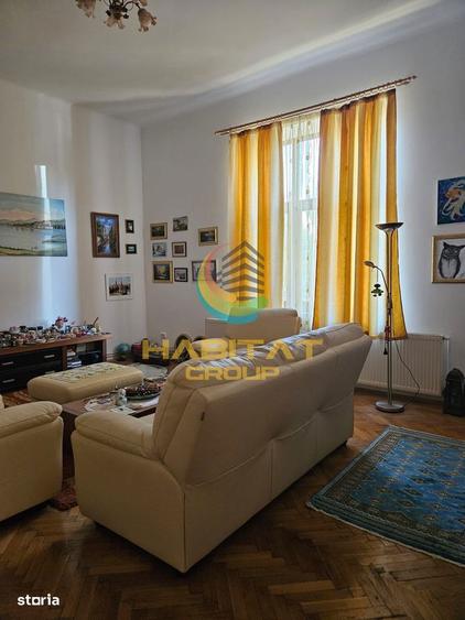 Apartament cu 6 camere, mobilat în Victoriei
