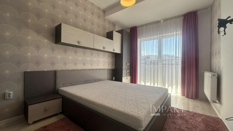 Apartament cu 2 camere semidecomandat, mobilat în Bună Ziua