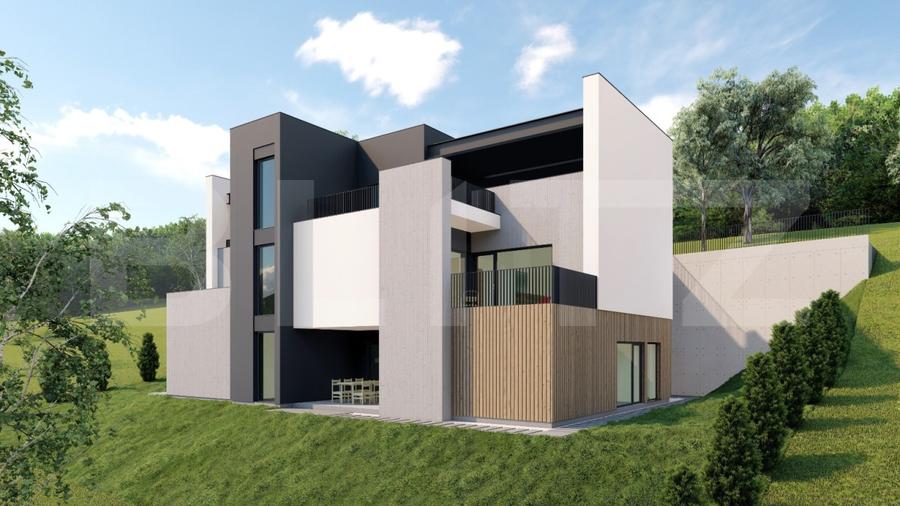 Duplex cu 4 camere cu Teren 500 Mp în Florești