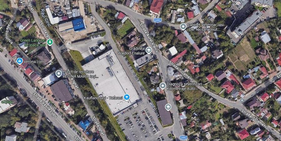 Teren Construcții intravilan de 554 mp, în Aeroport