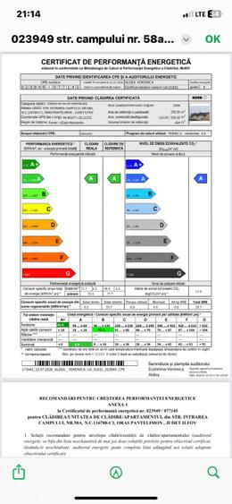 Casă individuală cu 5 camere cu Teren 560 Mp în Central