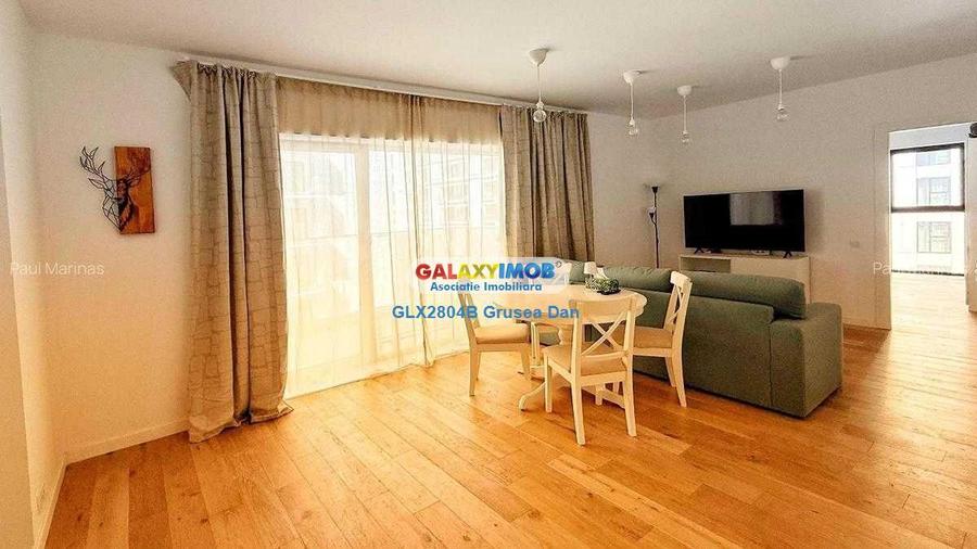 Apartament cu 2 camere semidecomandat, mobilat în Cotroceni