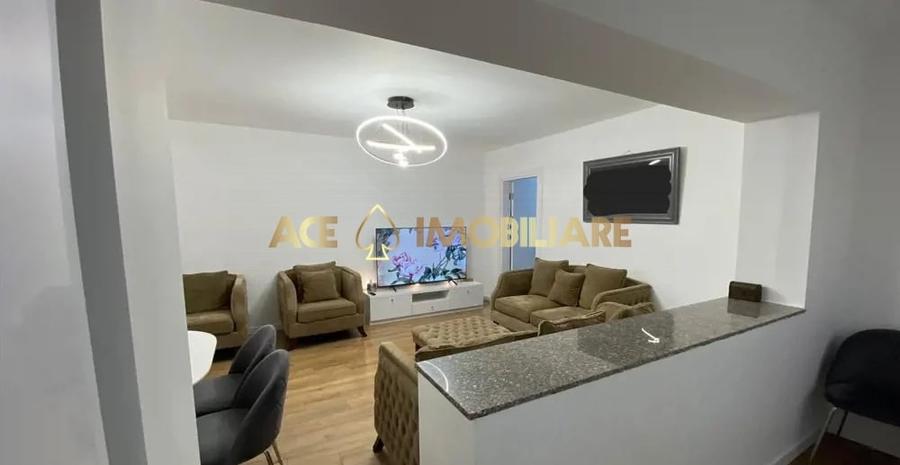Apartament cu 3 camere semidecomandat, mobilat în Colentina
