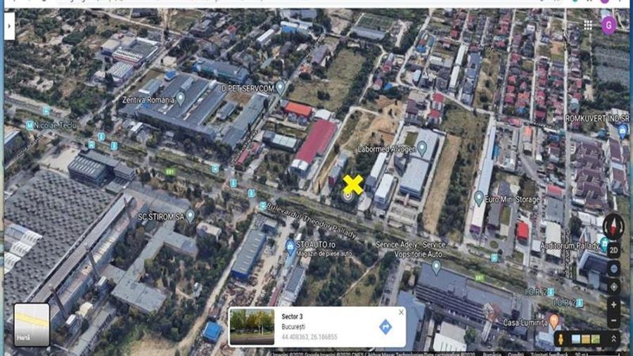 Teren Construcții intravilan de 3348 mp, în Theodor Pallady