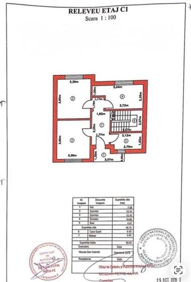Casă cu 4 camere cu Teren 274 Mp în Central