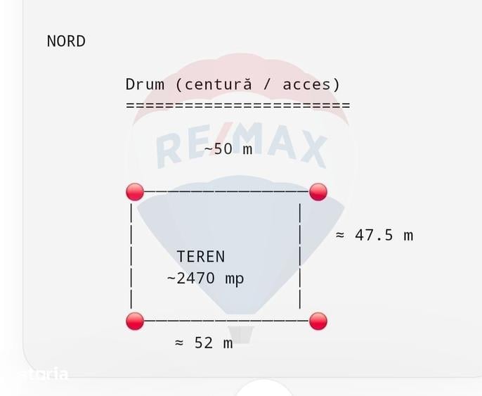 Teren de 2472 mp, în Aurel Vlaicu