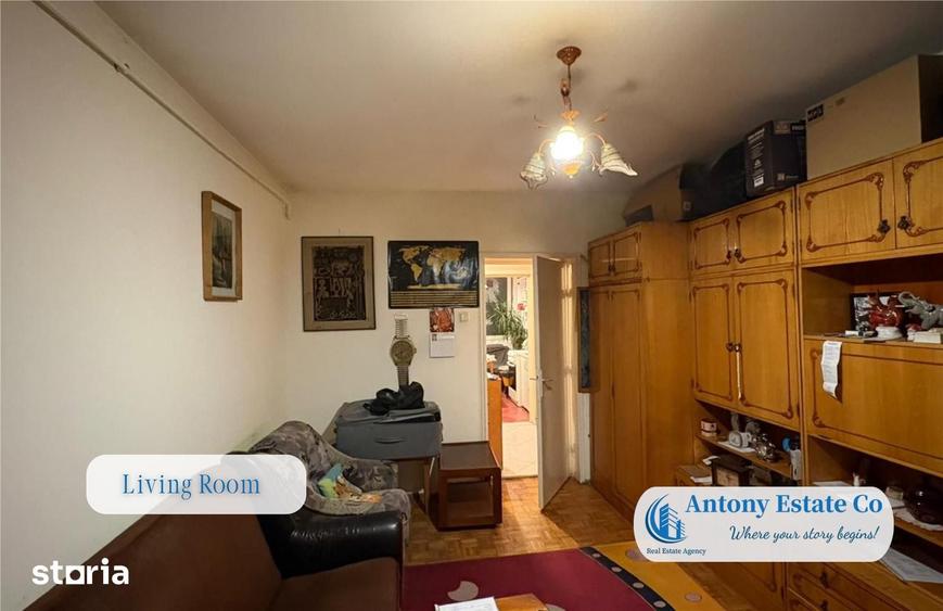 Apartament cu 3 camere decomandat în Decebal