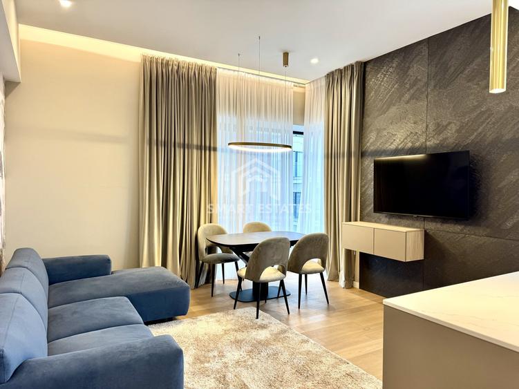 Apartament cu 3 camere, mobilat în Barbu Văcărescu