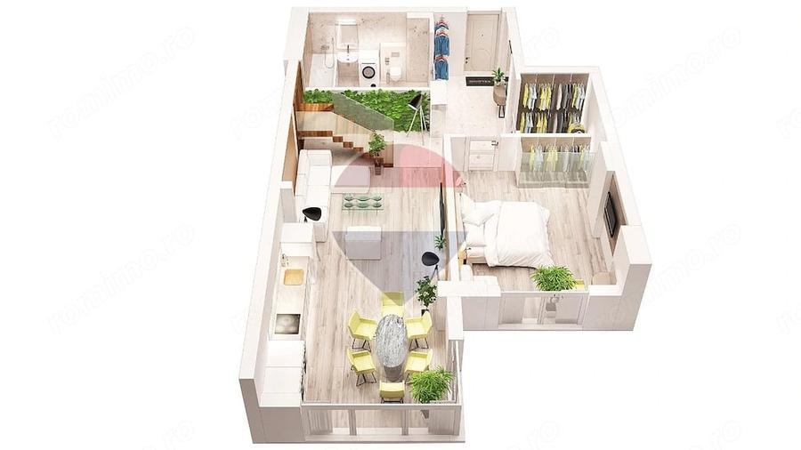 Apartament cu 5 camere decomandat în Filiași