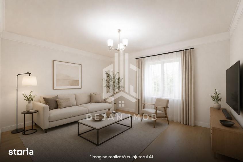 Casă cu 2 camere cu Teren 1090 Mp în Gării
