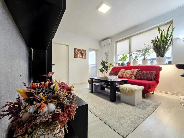 Apartament cu 2 camere semidecomandat în Florești