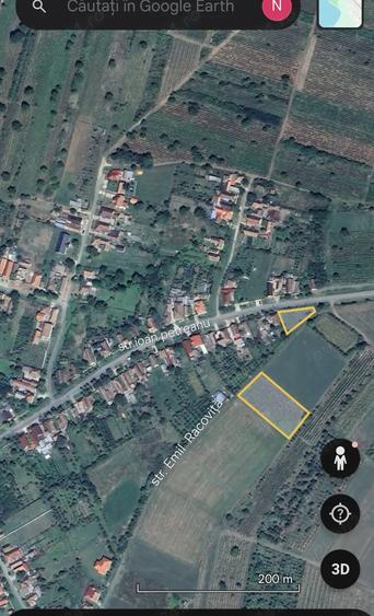 Teren de 3000 mp, în Mâsca