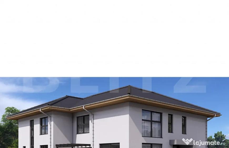 Casa tip duplex, 120 mp utili, finisata la cheie, teren 28 - 1