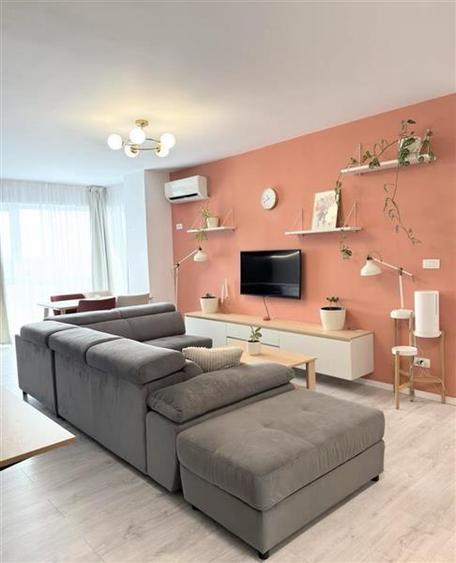 Apartament cu 2 camere decomandat, mobilat în Aradului