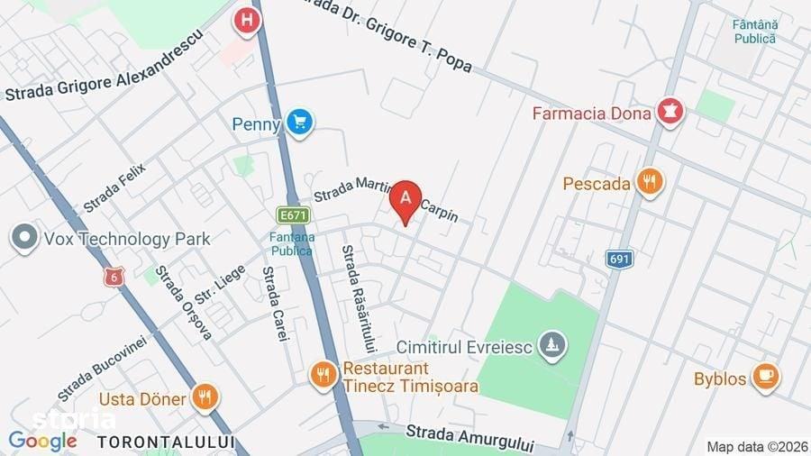 Apartament cu 2 camere decomandat în Est