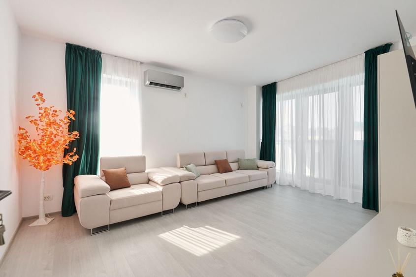 Apartament cu 2 camere decomandat, mobilat în Frații Golești