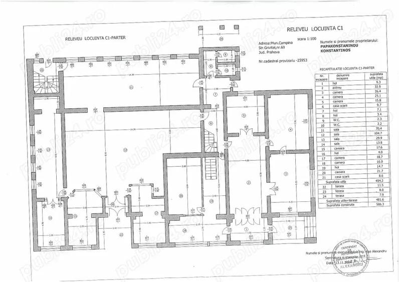 Spațiu comercial, de 1,043 mp, în Ultracentral