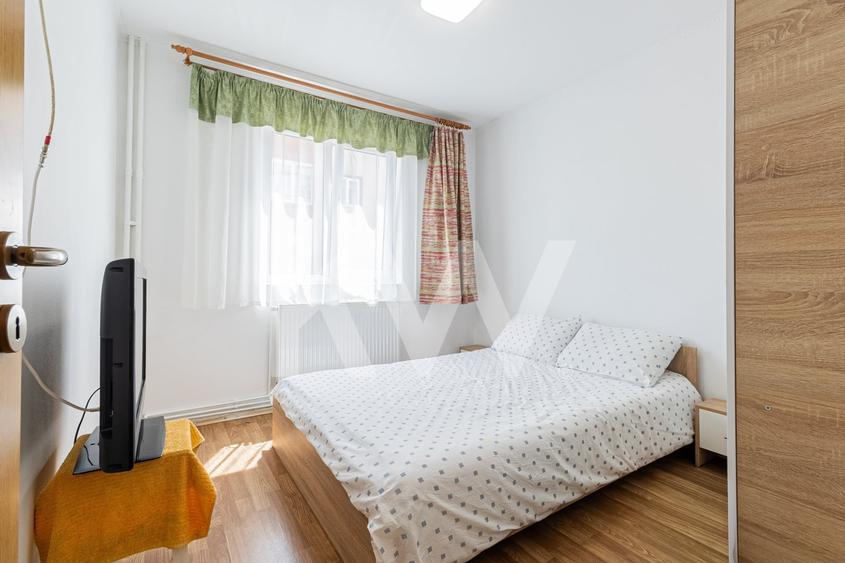 Apartament cu 2 camere semidecomandat, mobilat în Noua