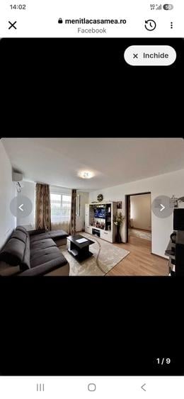 Apartament cu 2 camere semidecomandat în Central