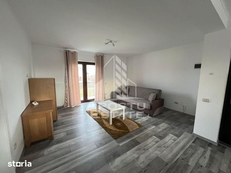 Apartament cu 3 camere nedecomandat, mobilat în Ghiroda