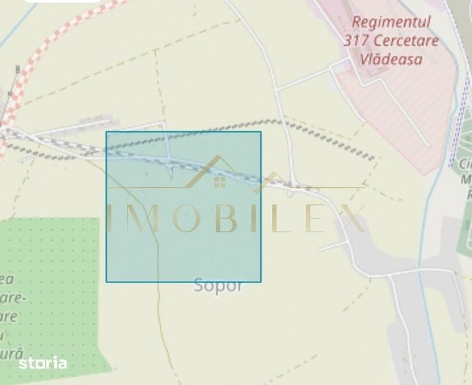 Teren de 800 mp, în Sopor