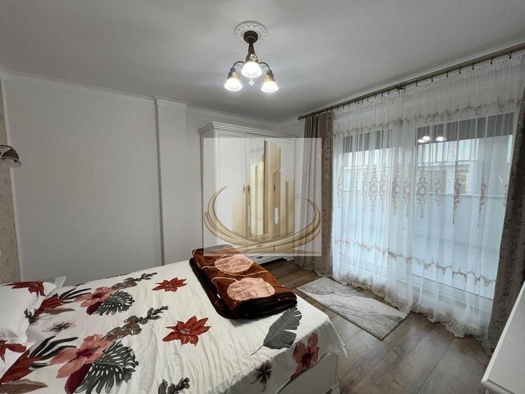 Penthouse cu 2 camere semidecomandat, mobilat în Braytim