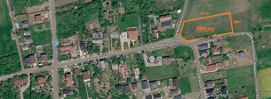 Teren de 3080 mp, în Vadu Anei