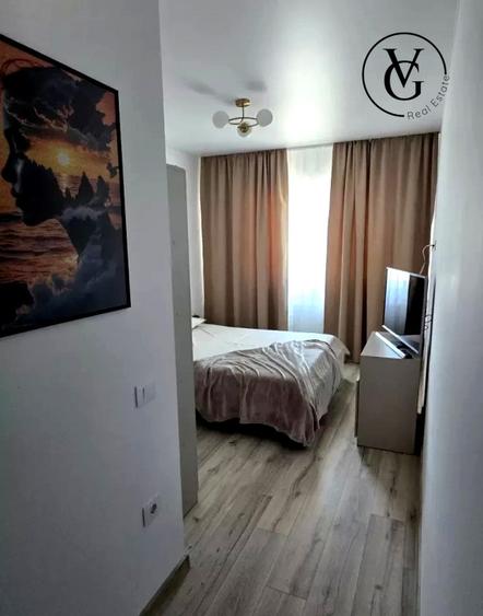 Apartament cu 3 camere decomandat, mobilat în Kamsas