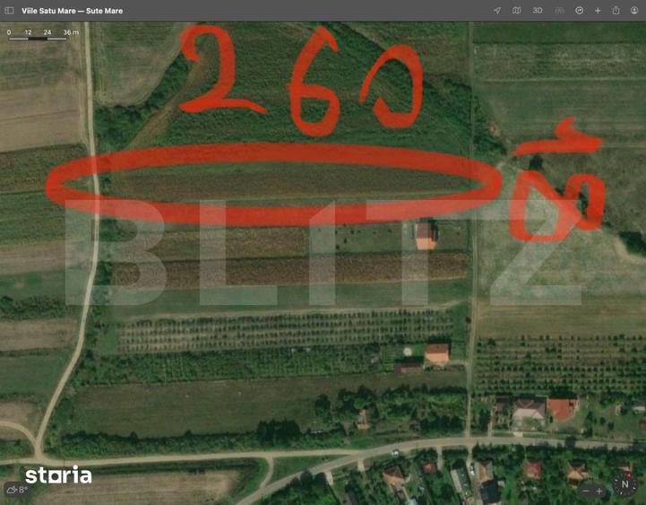 Teren de 4658 mp, în Viile Satu Mare