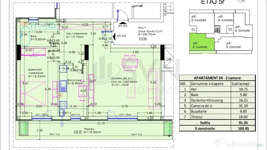 Apartament 3 camere de Aviatiei - Bucuresti (Bucuresti-Ilfov) - 7